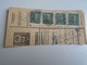 D187466  Parcel Card  (cut) Hungary 1937  PUSZTAMAGYARÓD (Zala) - Paketmarken
