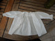 Ancienne Blouse Blanche Naissance - 1940-1970