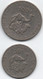 Lot  2 Pièces  Djibouti   100f  1977  Et 50f  1982 - Dschibuti