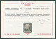 GERMANIA 1954 PRESIDENTE HEUSS 50 P. GRIGIO** MNH CERT. RAYBAUDI - Unused Stamps