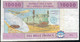 C.A.S. CONGO LETTER T P110Tc  10000 Or 10.000 FRANCS 2002 SIGNATURE 11  F-VF 2 P.h. - États D'Afrique Centrale