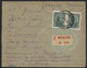 RUSSIA N° 398A PAIRE. Obl. C-à-d "MOSCOU 15/7/29" Sur Env. Recommandée Pour La France + Timbre D'usage Special N° 16 - Storia Postale