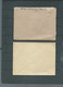 Delcampe - Lot De 12 Documents Majorite Affranchis Par Type Gandon     Bb 171 - 1945-54 Marianne Of Gandon