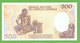 CENTRAL AFRICAN REPUBLIC 500 FRANCS 1986  P-14b  ABOUT UNC - Zentralafrik. Rep.