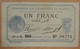 ALGER ( Algérie - France ) 1 Franc Chambre De Commerce 13 Juillet 1920 Série A.366 - Chambre De Commerce