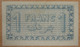 ALGER ( Algérie - France ) 1 Franc Chambre De Commerce 13 Juillet 1920 Série A.366 - Cámara De Comercio