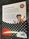 (Folder) (Large) Betty Boop 90th Presentation Pack  (with 1 Cover With Betty Boop Stamp) - Presentation Packs