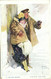 PC LAWSON WOOD, ARTIST SIGNED, A BRITISH WARM, Vintage Postcard (b35435) - Wood, Lawson