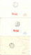 CHINA PRC- Six (6) R-Covers With Different Stamps. - Collections, Lots & Séries