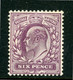 Great Britain MH King Edward VII 1902-11 - Neufs