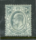 Great Britain MH King Edward VII 1909-10 - Unused Stamps