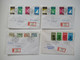 Delcampe - BRD 1956 - 80er Jahre FDC / Sonderbelege Posten Insgesamt 88 Stück Auch Einschreiben!! Stöberposten! - Collections (without Album)