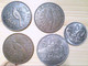 New Zealand, 5 Münzen, 3 X 1 Penny, 1 X 10 Cent Und 1 X 50 Cent. - Numismatics