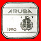* NETHERLANDS (1986-2019): ARUBA ★ 50 CENTS 1990 MINT LUSTRE!★ LOW START★ NO RESERVE! - Aruba