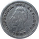 LaZooRo: Ecuador 1/2 Decimo 1897 XF D On E Errors - Silver - Ecuador