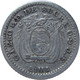 LaZooRo: Ecuador 1/2 Decimo 1897 XF D On E Errors - Silver - Ecuador