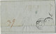 1853, " PARIS " Complete Cover To Norway , #a6587 - ...-1855 Prefilatelia