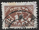 Russia 1925 14K Postage Due. Perf 12, No Watermark/ Typogr.Print. Mi Porto 17 IIX/Sc J17. Used - Taxe