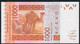 W.A.S. BENIN P215Bs 1000 FRANCS (20)19 Signature 44  UNC. - États D'Afrique De L'Ouest