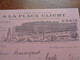 FACTURETTE - 75 - DPT DE LA SEINE - PARIS 18ème -1922 - MAGASINS - A LA PLACE DE CLICHY : PAUL SCHWAEGERL - Other & Unclassified