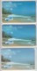 ERITREA GSM PREPAID CARD BEACH 100 NAKFA 3 DIFFERENT CARDS - Erythrée