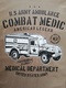 T SHIRT Beige Kamel DODGE WC 54 AMBULANCE COMBAT MEDIC WW2 US ARMY MEDICAL Dpt TEE - Fahrzeuge