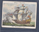 Old Naval Prints 1936  - 1 "Henry Grace A Dieu" Great Harry  - Original Players Cigarette Card - L Size 6x8cm - Phillips / BDV