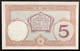 Banque De L'indo-chine Tahiti Papete 1927 5 Francs Pick#11b Spl+  LOTTO 3692 - Other - Oceania