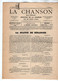 VP18.980 - PARIS 1879 - ¨ LA CHANSON ¨ Revue Bi - Mensuelle - La Statue De BERANGER ( Ami De Victor HUGO ) - Revues Anciennes - Avant 1900