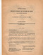 VP18.981 - 1913 - Ministère De La Guerre - Instruction / Pouvoirs De Police De L'Autorité Militaire ..en Etat De Siège - Documenten