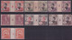 INDOCHINE - MILLESIMES - YVERT N°26 (*) + N°46 (*) + N°75/76 (*) + N°96 ET 98 ** MNH + N°127 ** MNH - COTE = 147 EUR - Unused Stamps