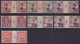 INDOCHINE - MILLESIMES - YVERT N°26 (*) + N°46 (*) + N°75/76 (*) + N°96 ET 98 ** MNH + N°127 ** MNH - COTE = 147 EUR - Ongebruikt