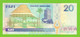FIJI 20 DOLLARS 1996  P-99a UNC  NUMBER X000355 - Fidschi