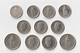 Monnaies - SUISSE, Lots De 11 Monnaies : 4 X 1/2 Franc (dont Argent), 3 X 10 Rappen, 2 X 20 Rappen, 2 X 1 Franc - Sonstige & Ohne Zuordnung