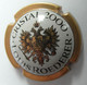 AN 2000 JEROBOAM ROEDERER  Cristal 2000 , N°98 . Capsule De Champagne - Roederer, Louis