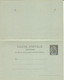1892 - C P Avec REPONSE   10 C Groupe De Ste Marie De Madagascar   - Non Utilisée - Lettres & Documents