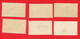 1947 (1-6) Serie Democratica - Nuovo MNH - Luftpost