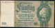 °°° GERMANY - 50 REICHSBANKNOTE 1933 °°° - 50 Reichsmark