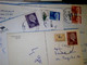 8 CARDS LETTRE TURCHIA  TURKYE STAMP TIMBRE  SELOS  + EMA ROSSE 1973/86  IL3593 - Collections, Lots & Series