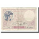 France, 5 Francs, Violet, 1939, P. Rousseau And R. Favre-Gilly, 1939-09-28, TB - 5 F 1917-1940 ''Violet''