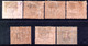 604.ITALY,AUSTRIA,VENEZIA GIULIA,1918 POSTAGE DUE,#1-7(1-2 USED.3-7 MH)HIGH VALUES SIGNED,4 SCANS - Vénétie Julienne