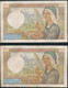 °°° FRANCE - 50 FRANCS 20/11/1941 CONSECUTIVE °°° - 50 F 1940-1942 ''Jacques Coeur''