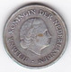 Antilles Néerlandaises 1/4 Gulden 1960 Juliana, En Argent, KM# 4 - Antilles Néerlandaises