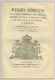 1814 Torino Regno Di Sardegna Royaume De Sardaigne Regio Editto Piemonte 40 Pp. In-fol. - Décrets & Lois