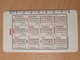 Pocket Calendar Taschenkalender DDR East Germany VEB Herrenmode Dresden 1961 - Petit Format : 1961-70