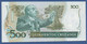 BRAZIL - P.212d – 500 Cruzados ND 1988 UNC, Serie A7645014446A - Brésil