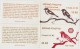 2 Carnets De 5 Timbres YT C 48 C 49 Oiseaux Chanteurs / Booklet Michel MH 0-15 MH 0-16 Singer Bird Singvögel - Ongebruikt
