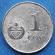 KYRGYZSTAN - 1 Som 2008 KM# 14 Independent Republic (1991) - Edelweiss Coins - Kirghizistan