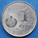 KYRGYZSTAN - 1 Som 2008 KM# 14 Independent Republic (1991) - Edelweiss Coins - Kirgizië