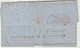 4900 Lettre Cover 1859 Nueva Bermeja CUBA LA HAVANA To Paris Taxe Taxée 8 GB 1,60 Francs Cachet Angl Amb Calais Pochelu - Prephilately